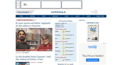 Desktop Screenshot of gonnesa.unionesarda.it