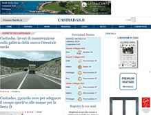 Tablet Screenshot of castiadas.unionesarda.it