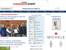 Tablet Screenshot of pozzomaggiore.unionesarda.it