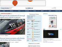 Tablet Screenshot of gairo.unionesarda.it