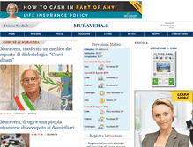 Tablet Screenshot of muravera.unionesarda.it
