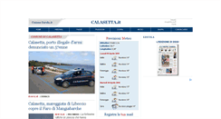 Desktop Screenshot of calasetta.unionesarda.it