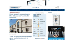 Desktop Screenshot of nuxis.unionesarda.it