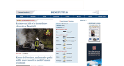 Desktop Screenshot of benetutti.unionesarda.it