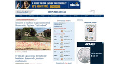 Desktop Screenshot of bonarcado.unionesarda.it