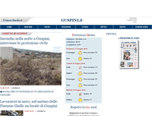 Tablet Screenshot of guspini.unionesarda.it